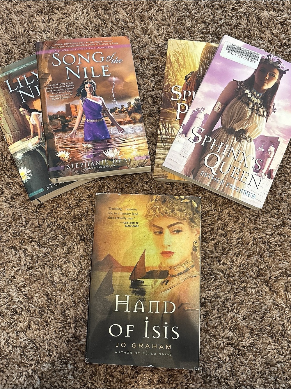 5 Ancient Egyptian Historical Fiction Books